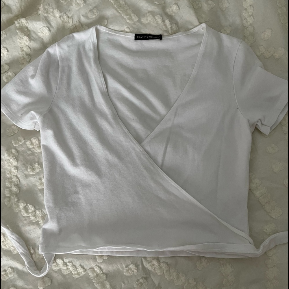 Brandy Melville Wrap Top